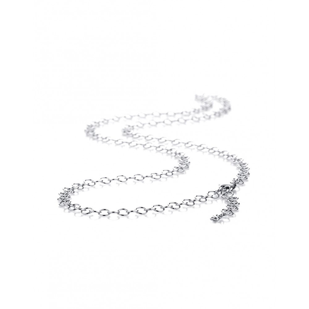 Sabay Fantasy Kette 80 cm Silber rhodiniert