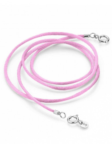 Pagoy I Schmuck-/Maskenband I Rhodolit pink Silber rhodiniert