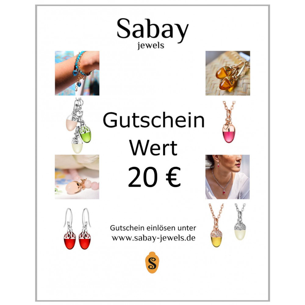 Sabay Jewels Gutschein Wert 20