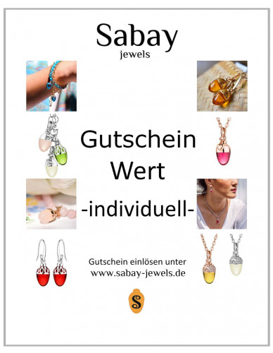 Sabay Jewels Gutschein individuell