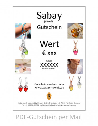Sabay Jewels Gutschein individuell