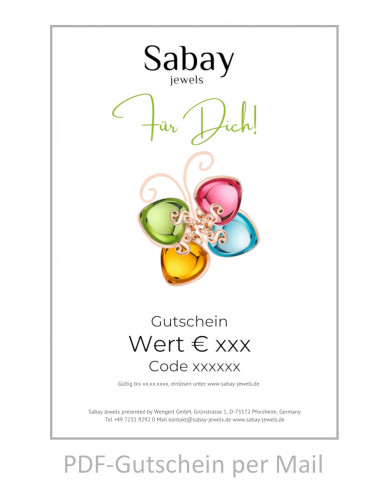 Sabay Jewels Gutschein individuell