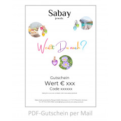 Sabay Jewels Gutschein individuell