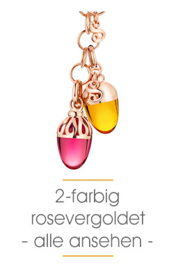 Alle Sabay Jewels Schmuckanhänger im 2er Set mehrfarbig in Roségold