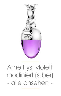 Alle Sabay Jewels Schmuckanhänger im frischen Amethyst Violett in Silber