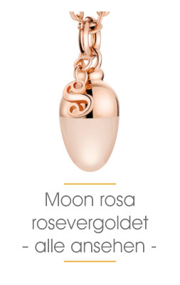 Alle Sabay Jewels Schmuckanhänger im charmanten Moon Rosa in Roségold