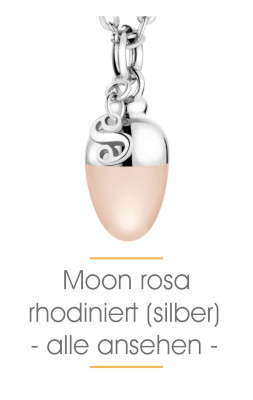 Alle Sabay Jewels Schmuckanhänger im charmanten Moon Rosa in Silber