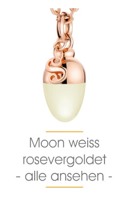 Alle Sabay Jewels Schmuckanhänger im edlen Moon Weiß in Roségold